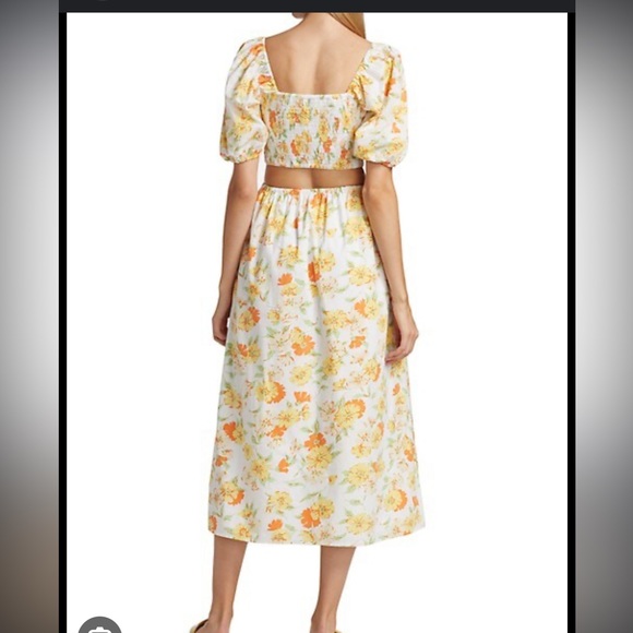 Faithfull the Brand Loucetta Midi Dress - Picture 3 of 12